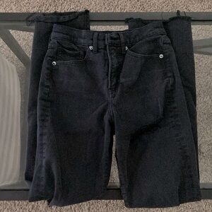 Express 90s Boot High Rise Black Denim 00R